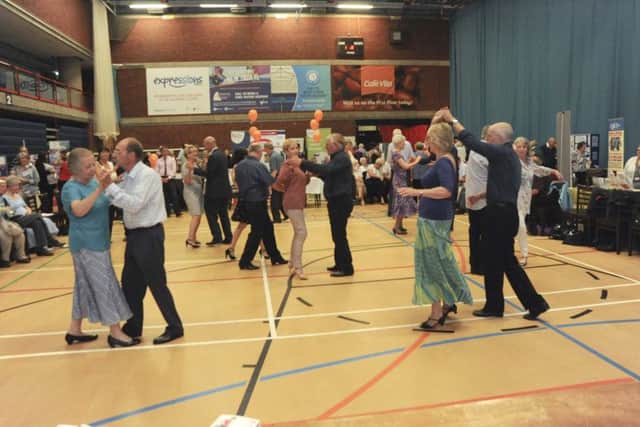 The dance competition at the Love Your Bones event in PortsmouthPicture: Medical Photography and Illustration, Portsmouth Hospitals NHS Trust