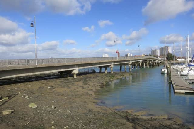 Haslar Bridge in Gosport
