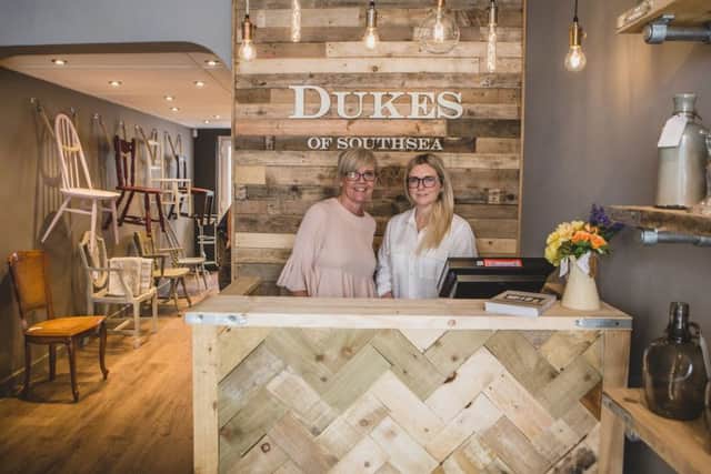 Tracey Duke, left, and her daughter Carla, the owner of Dukes of Southsea