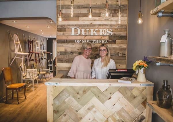Tracey Duke, left, and her daughter Carla, the owner of Dukes of Southsea