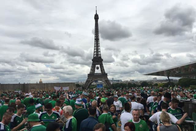 Northern Ireland fans will return to Frances capital city today to take on Wales in the last 16 of Euro 2016