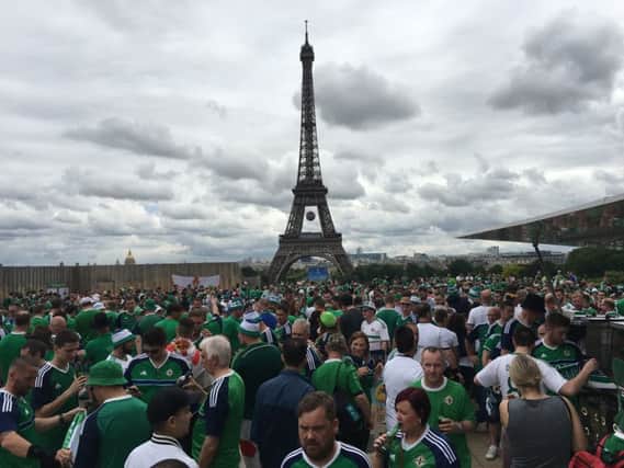 Northern Ireland fans will return to Frances capital city today to take on Wales in the last 16 of Euro 2016