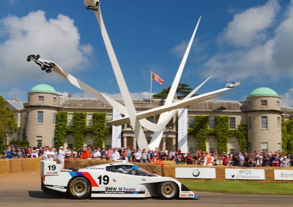 A BMW outside Goodwood House
Picture: Michael Reed/Reedimage
