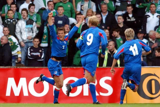 PROUD Ex-Pompey and Iceland defender Hermann Hreidarsson