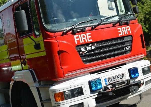A computer caused a fire in Gosport today
