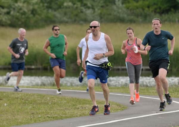 Portsmouth Lakeside parkrun. Picture: Mick Young (160766-10)