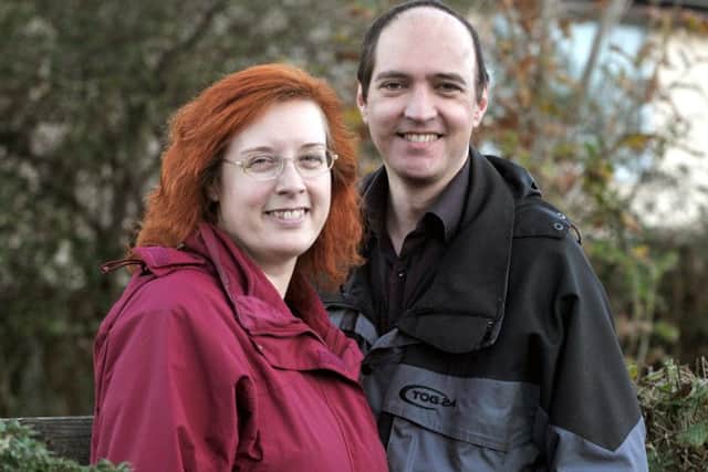Brain tumour patient Richard Preston with his wife Wendy