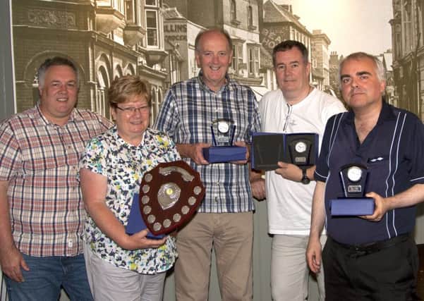 Havant District Quiz League champions West Leigh - from left, Kevin Smith,Christine Brown, Alan Brown, Jim Phillips and Keith Cosslett

Picture: Jim Phillips