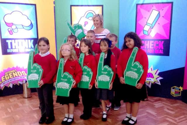 Students from Haselworth Primary School, in Gosport, got a visit from Google