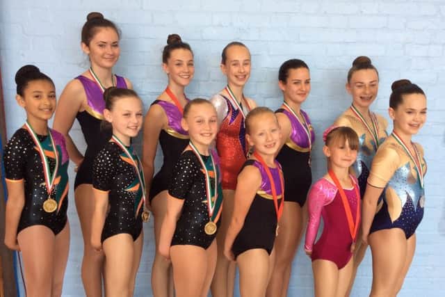 Suki gymnasts were in top form in Cardiff