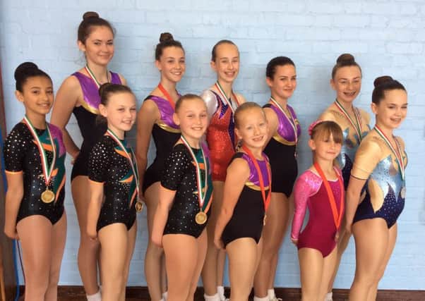 Suki gymnasts were in top form in Cardiff