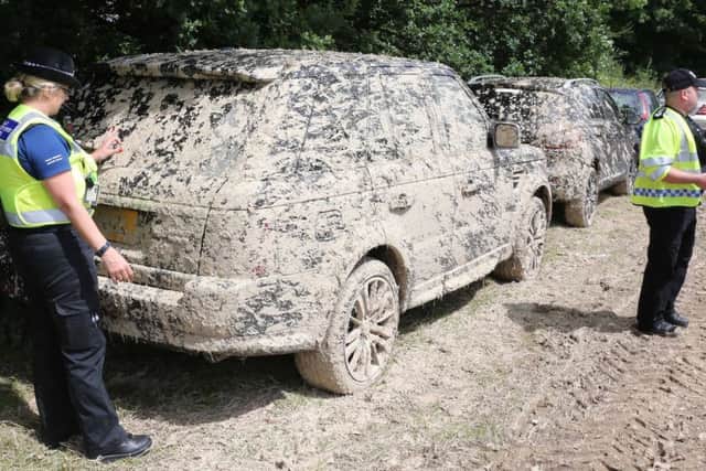 More than 1,000 vehicles left unattended near Gatwick Airport.