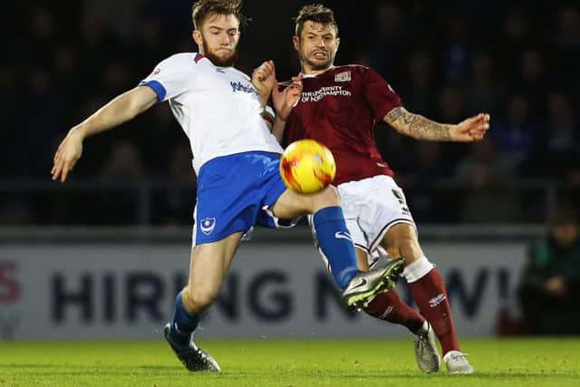 Pompey defender Matt Clarke Picture: Joe Pepler