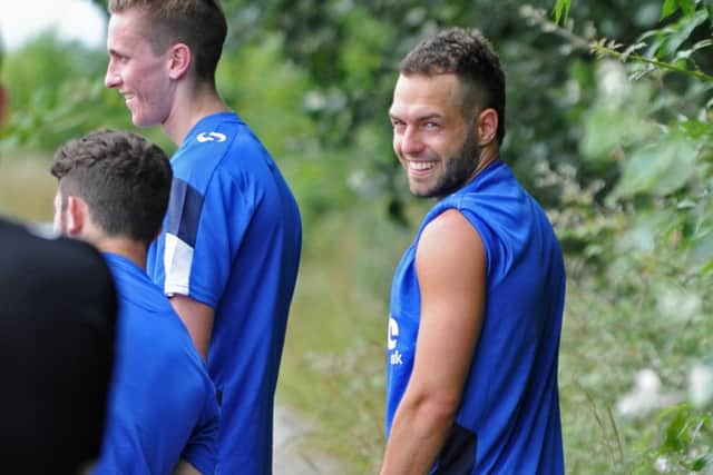 Milan Lalkovic reported for pre-season training yesterday Picture: Ian Hargreaves