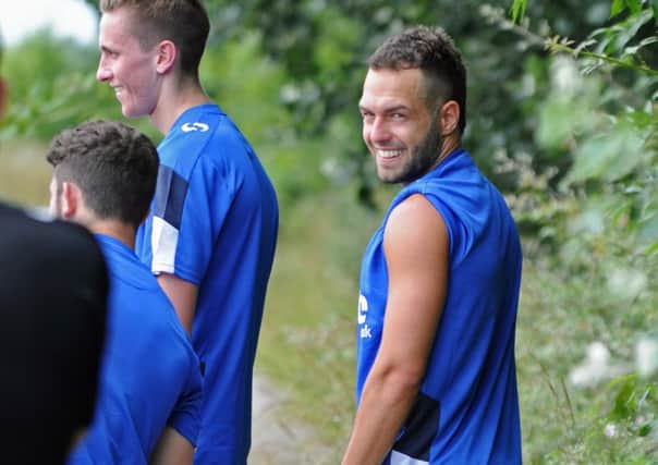 Milan Lalkovic reported for pre-season training yesterday Picture: Ian Hargreaves