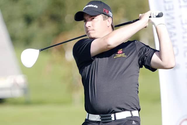 Rowlands Castle's Tom Robson. Picture: Andrew Griffin