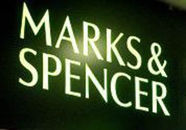 An M&S food store