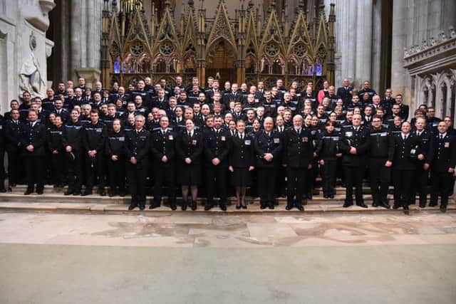 A ceremony marking the 185th anniversary of the Special Constabulary in Hampshire at Winchester Cathedral
Picture: Jan Brayley/Hampshire police