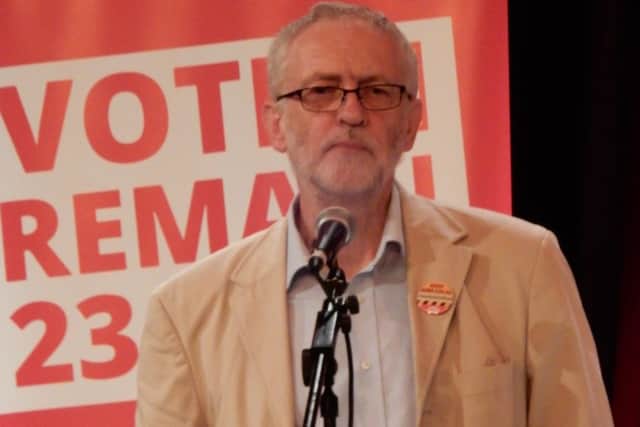 Jeremy Corbyn Picture: Roberts Photographic