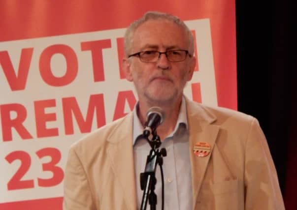 Jeremy Corbyn Picture: Roberts Photographic
