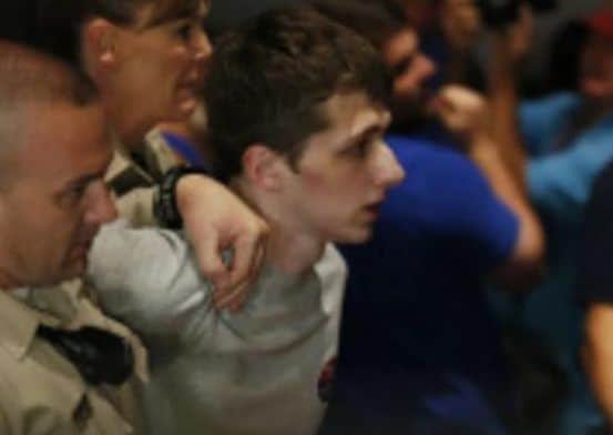 Michael Sandford is arrested in Las Vegas