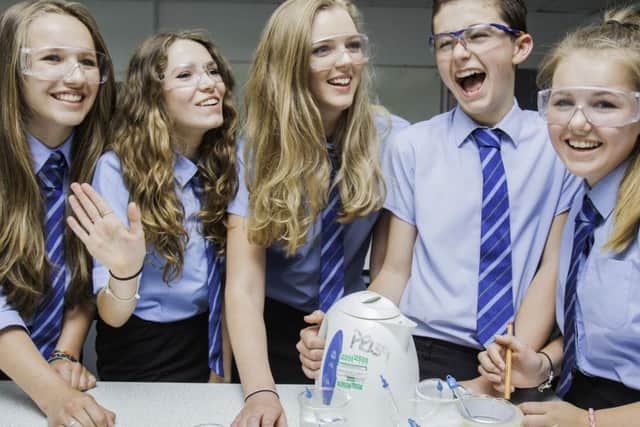 A plan has been devised to improve education in Portsmouth Picture posed by models