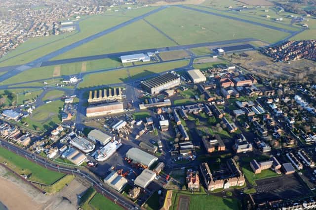 An aerial view of Daedalus
