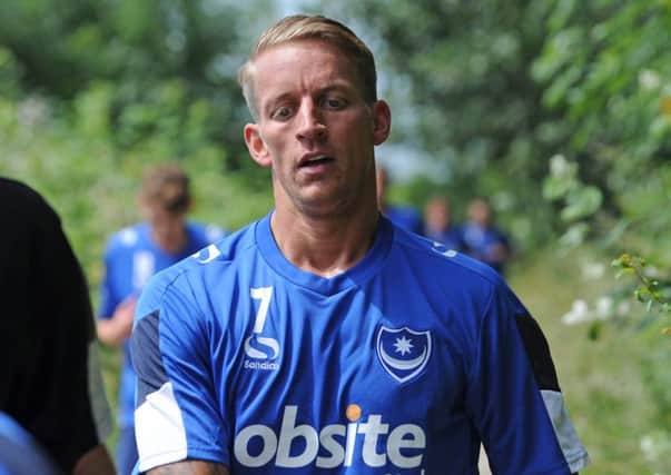 Pompey new boy Carl Baker Picture: Ian Hargreaves