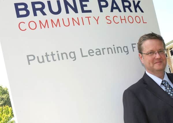 Richard Kelly, who was the headteacher at Brune Park School in Gosport, left his role at the end of June