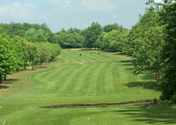 The 13th hole at Waterlooville Golf Club