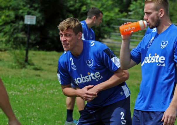 Defender Tom Davies has become Pompey's latest signing Picture: Ian Hargreaves