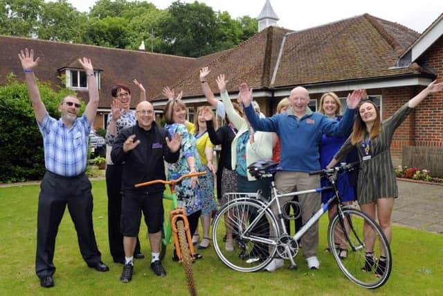 The launch of the Rowans Ride