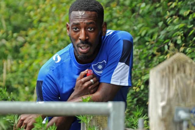 Pompey triallist Roarie Deacon Picture: Ian Hargreaves