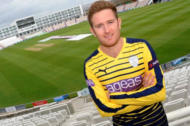 Hampshire all-rounder Liam Dawson Picture: Sarah Standing