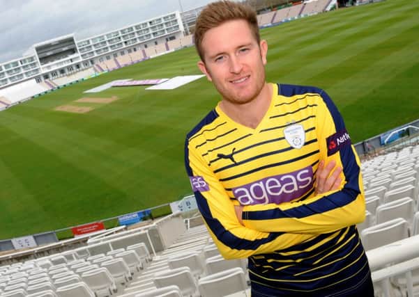 Hampshire all-rounder Liam Dawson Picture: Sarah Standing
