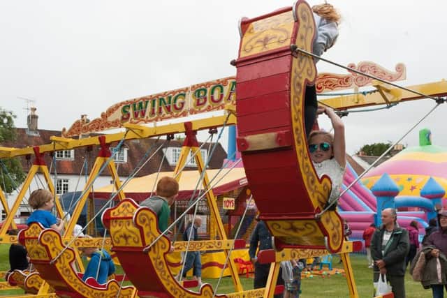 One of the traditional rides at the Rowlands Castle Village Fair Picture: Keith Woodland (160947-042)