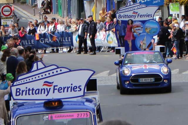 Brittany Ferries was involved with this weekend's Grand Depart of Le Tour de France and says it would like to see Portsmouth host the event in 2019 Picture: James Kilcoin