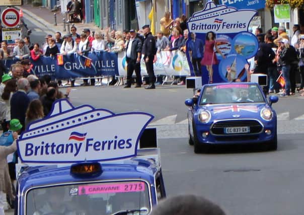 Brittany Ferries was involved with this weekend's Grand Depart of Le Tour de France and says it would like to see Portsmouth host the event in 2019 Picture: James Kilcoin