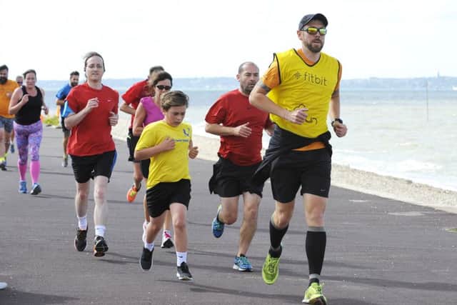 Lee-on-the-Solent celebrated with a cracking first anniversary run. Picture: Malcolm Wells