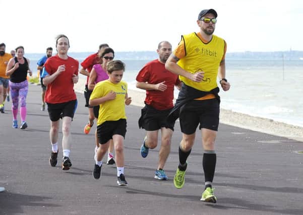Lee-on-the-Solent celebrated with a cracking first anniversary run. Picture: Malcolm Wells