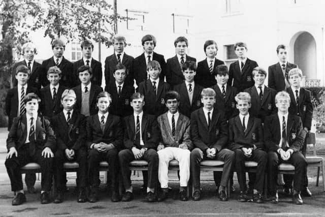 REUNION: Classmates from St Johns School, Southsea, met up for the first time in almost 30 years and looked over old photos