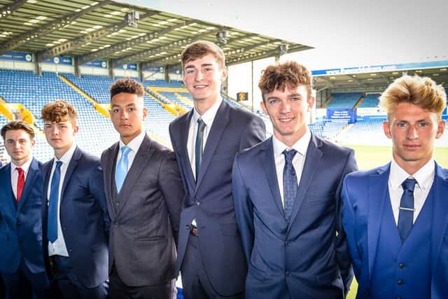 From left: Jack Chandler, Matt Mayes, Jordan Brooks, Matt Casey, Dan Smith and Jack Collins Picture: Colin Farmery