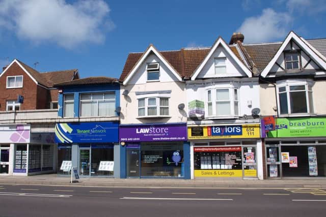 Self-contained premises on the ground floor of 133 London Road, North End, Portsmouth are to be sold at auction by Clive Emson