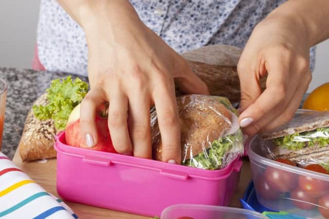 Packed lunches are on the decline