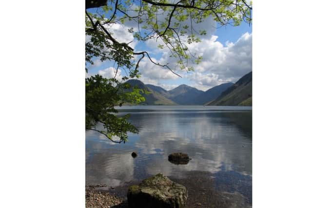 David Sherrens photograph of Wastwater in the Lake District, which was chosen by Ordnance Survey as a new cover image for one of its maps