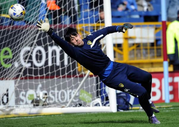 Leeds United's Republic of Ireland under-21 international Eric Grimes Picture: Jonathan Gawthorpe