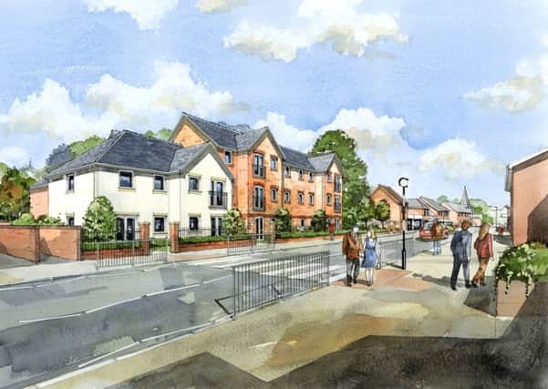 An artist's impression of a new sheltered housing complex in Elm Grove, Hayling Island on the site of the Hayling Billy pub