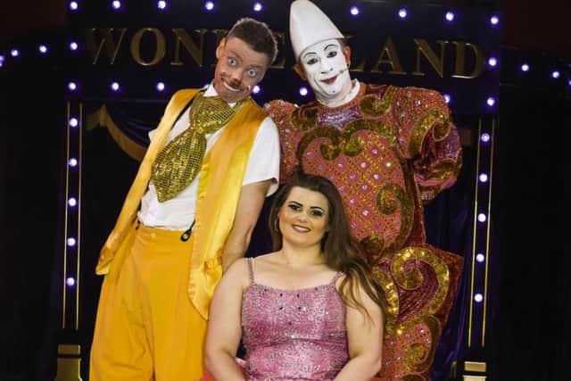 Grace Arnett, with co-directors Kriss Freear (Kakehole) and Paul Carpenter (Popol)