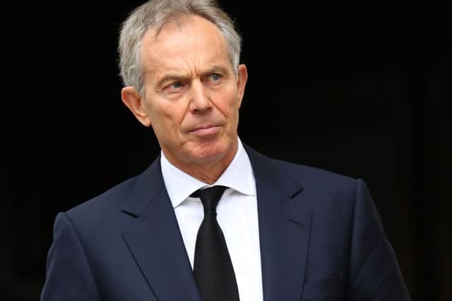 Criticised: Former prime minister Tony Blair