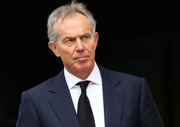 Criticised: Former prime minister Tony Blair
